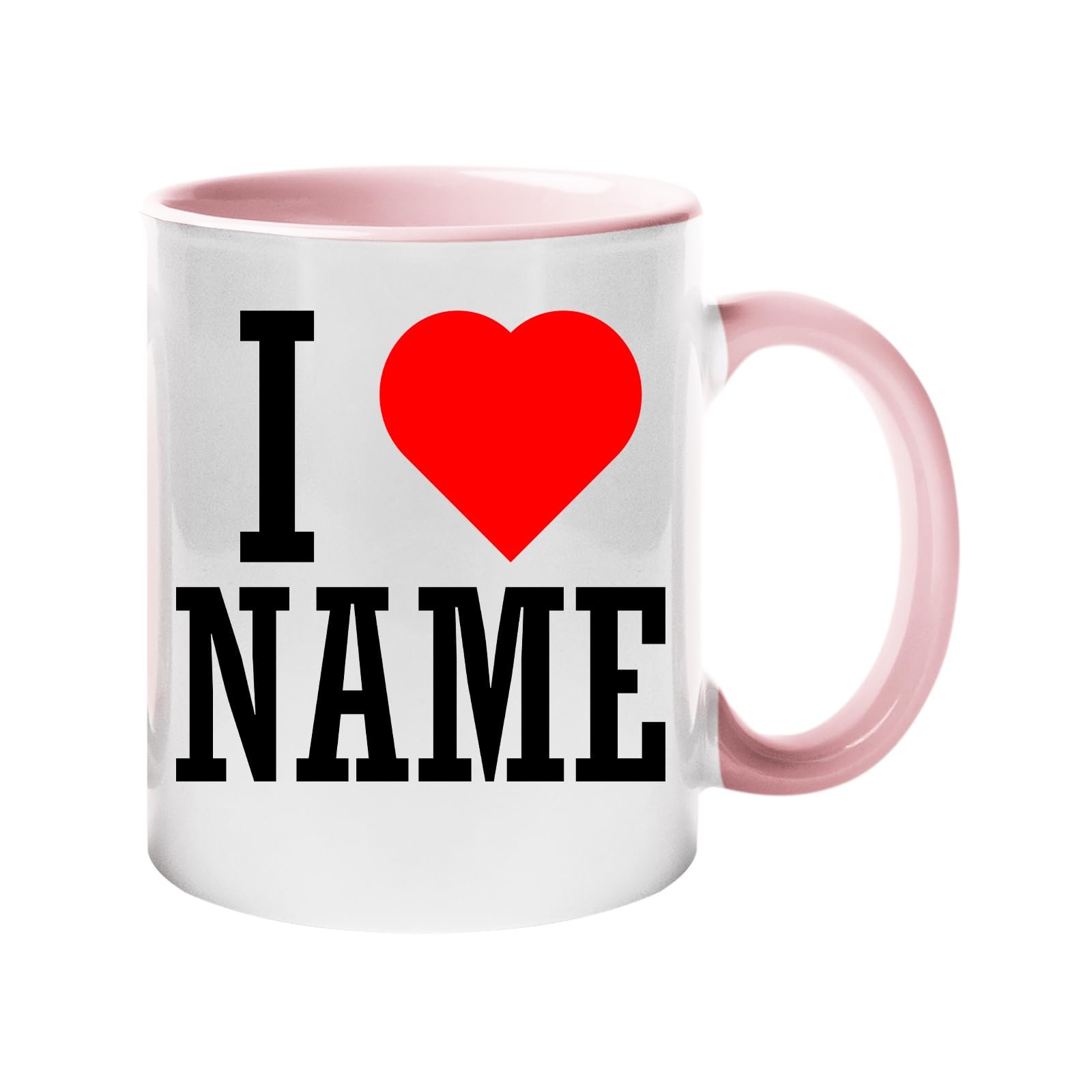 516mqr3w6hl.jpg I love name mug with a light pink handle and inside