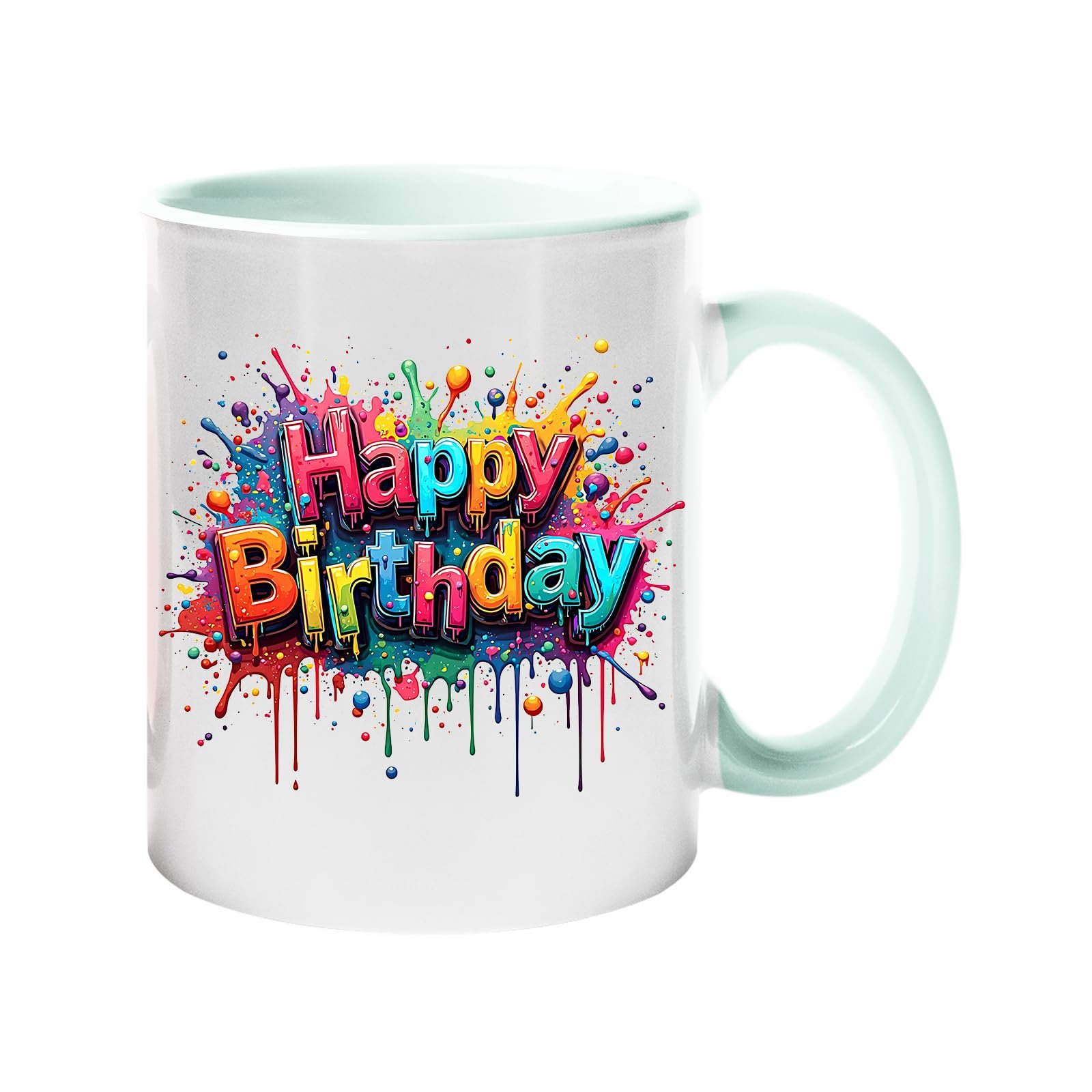 55b560cb.jpg Happy Birthday Colour Handle Mug – product photo 10