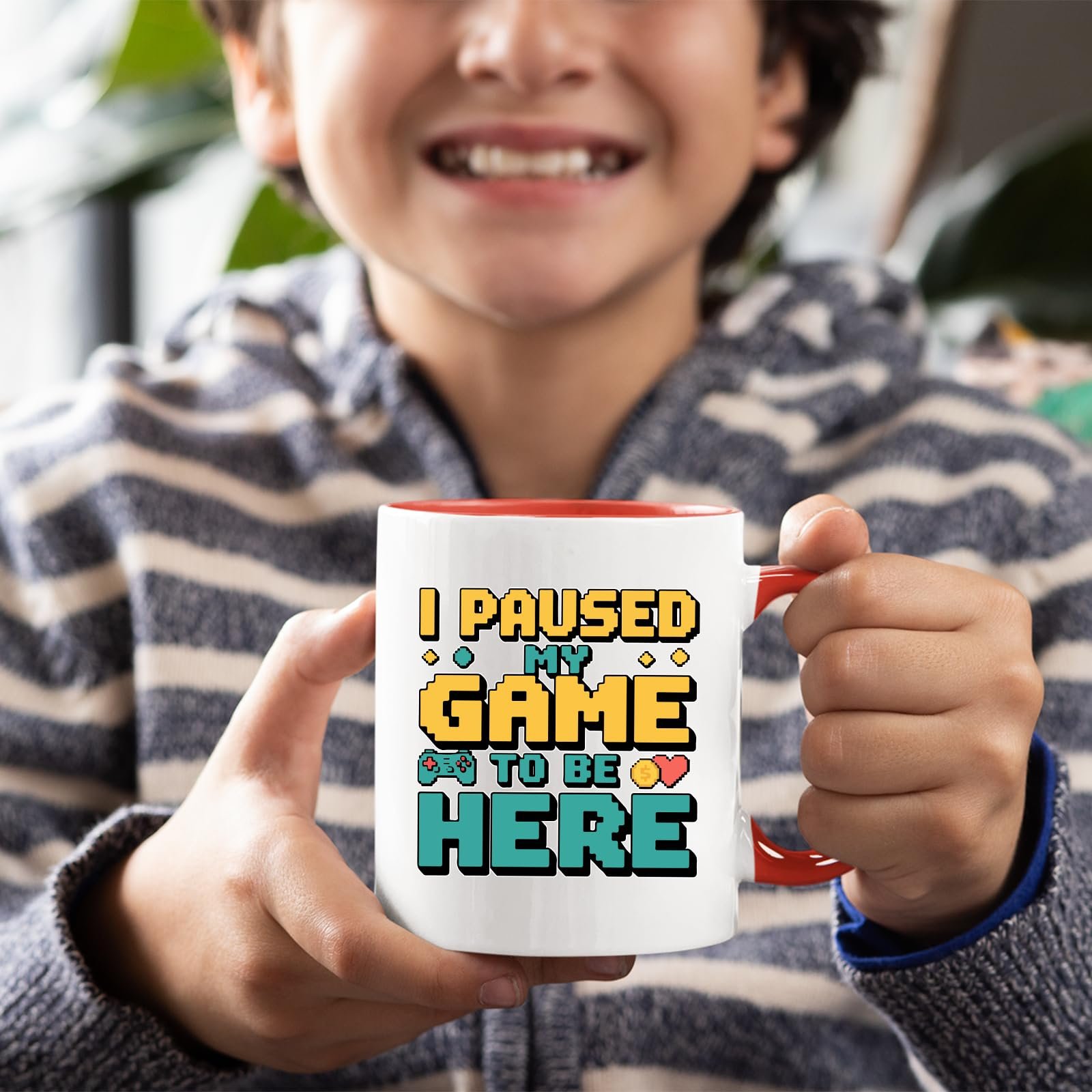 5921201d.jpg I Paused My Game Colour Handle Mug – product photo 5