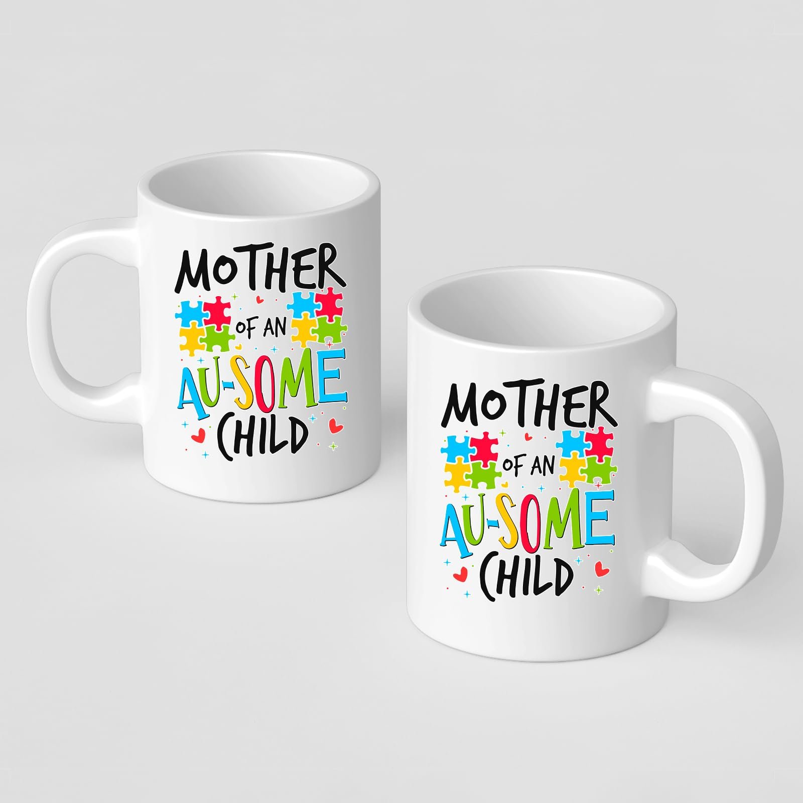 618uvazavkl.jpg Front and back of the Mother of an Au-Some Child mug