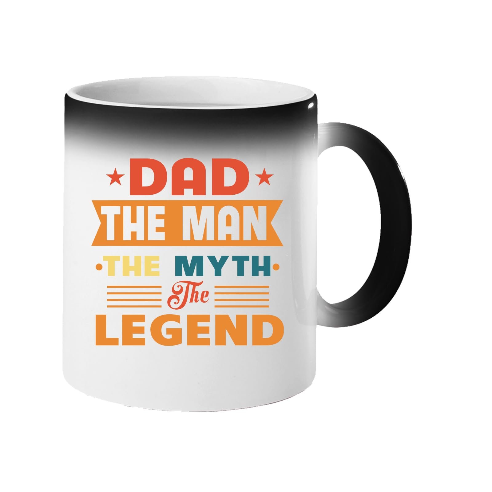 61xawkppjql.jpg Colour changing mug revealing “Dad – the man, the myth, the legend” in retro banner lettering