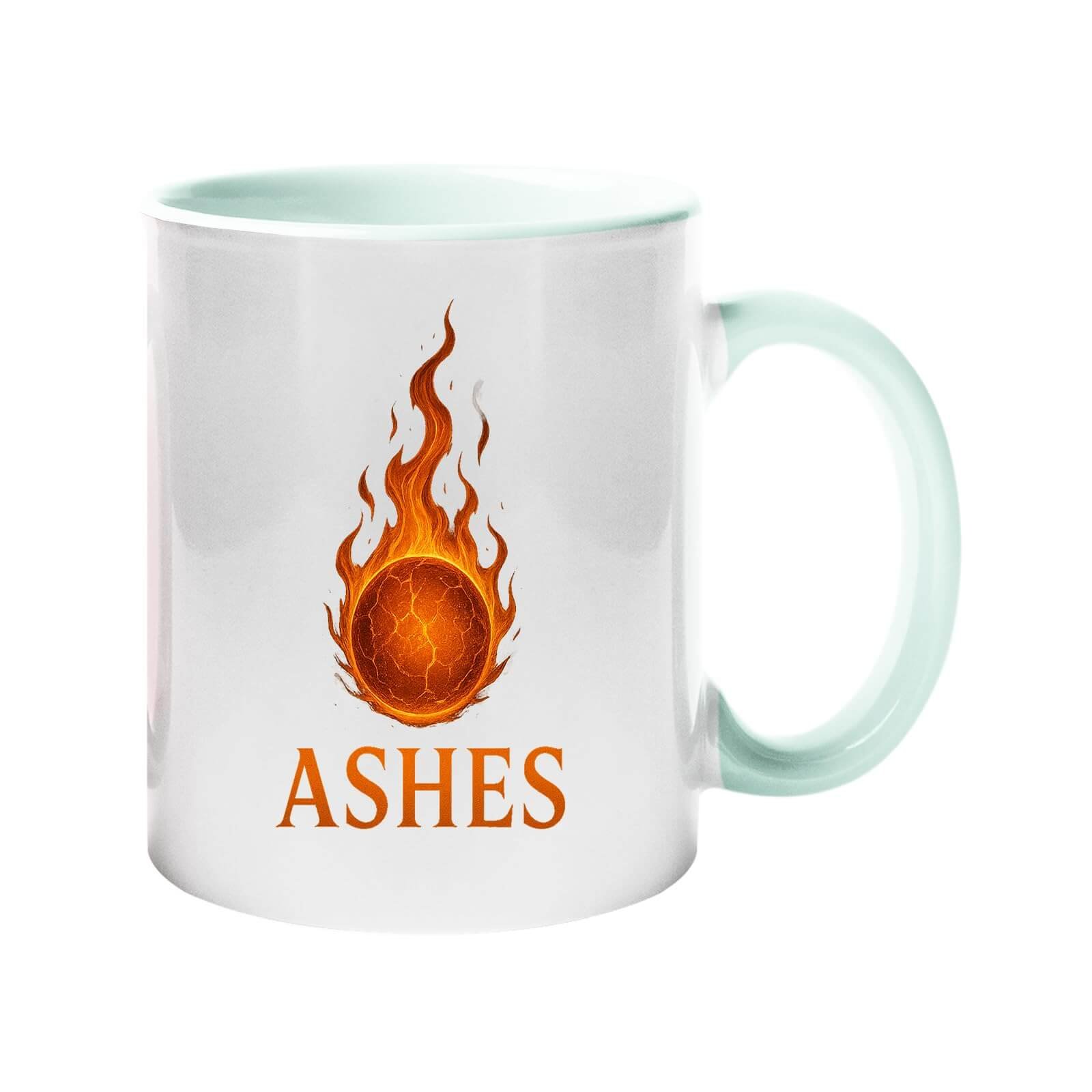 61y1smtbhil.jpg Ashes Flaming Cricket Ball Colour Handle Mug – product photo 12