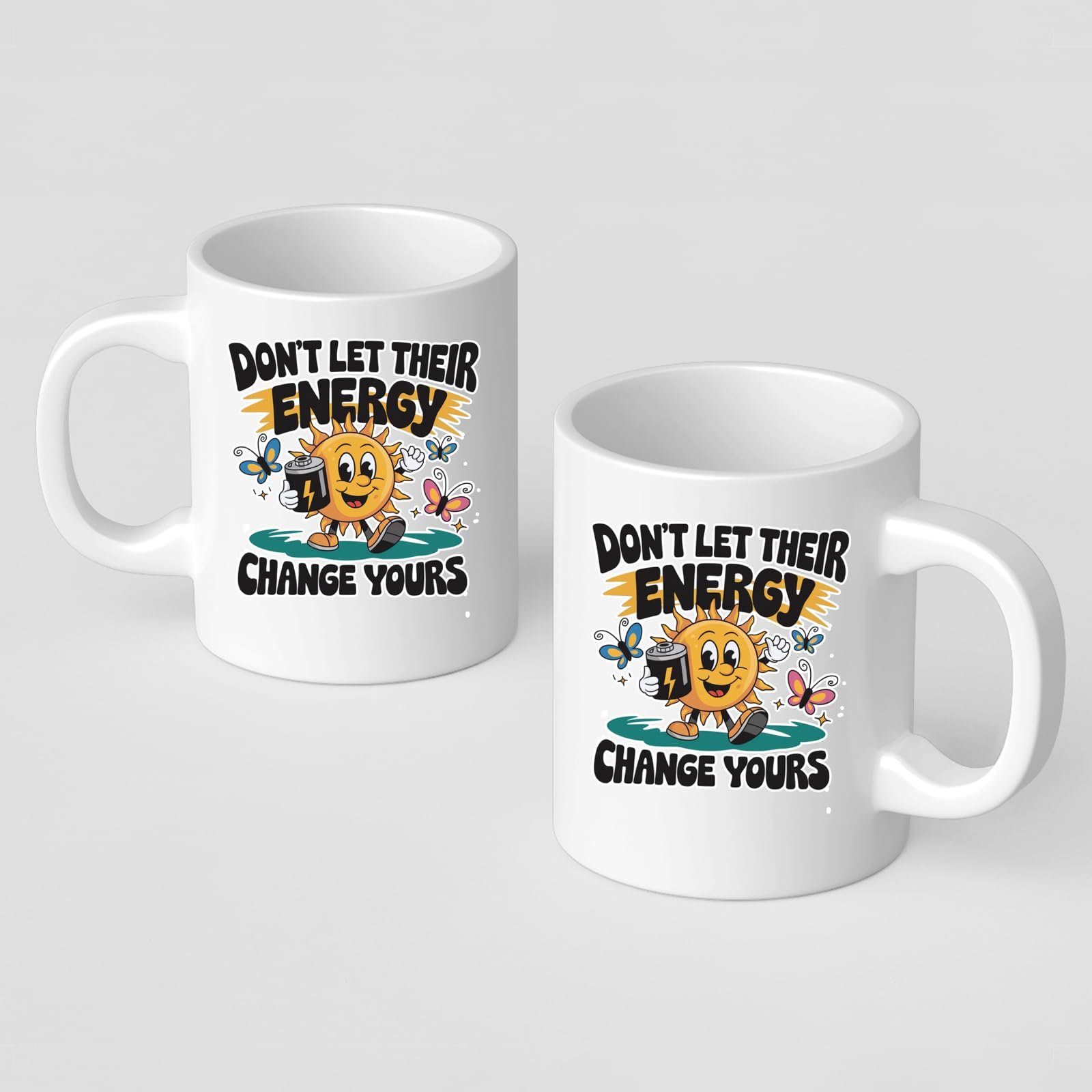 61 9ayjfbel.jpg Front and back of the Positive Vibes sun mug