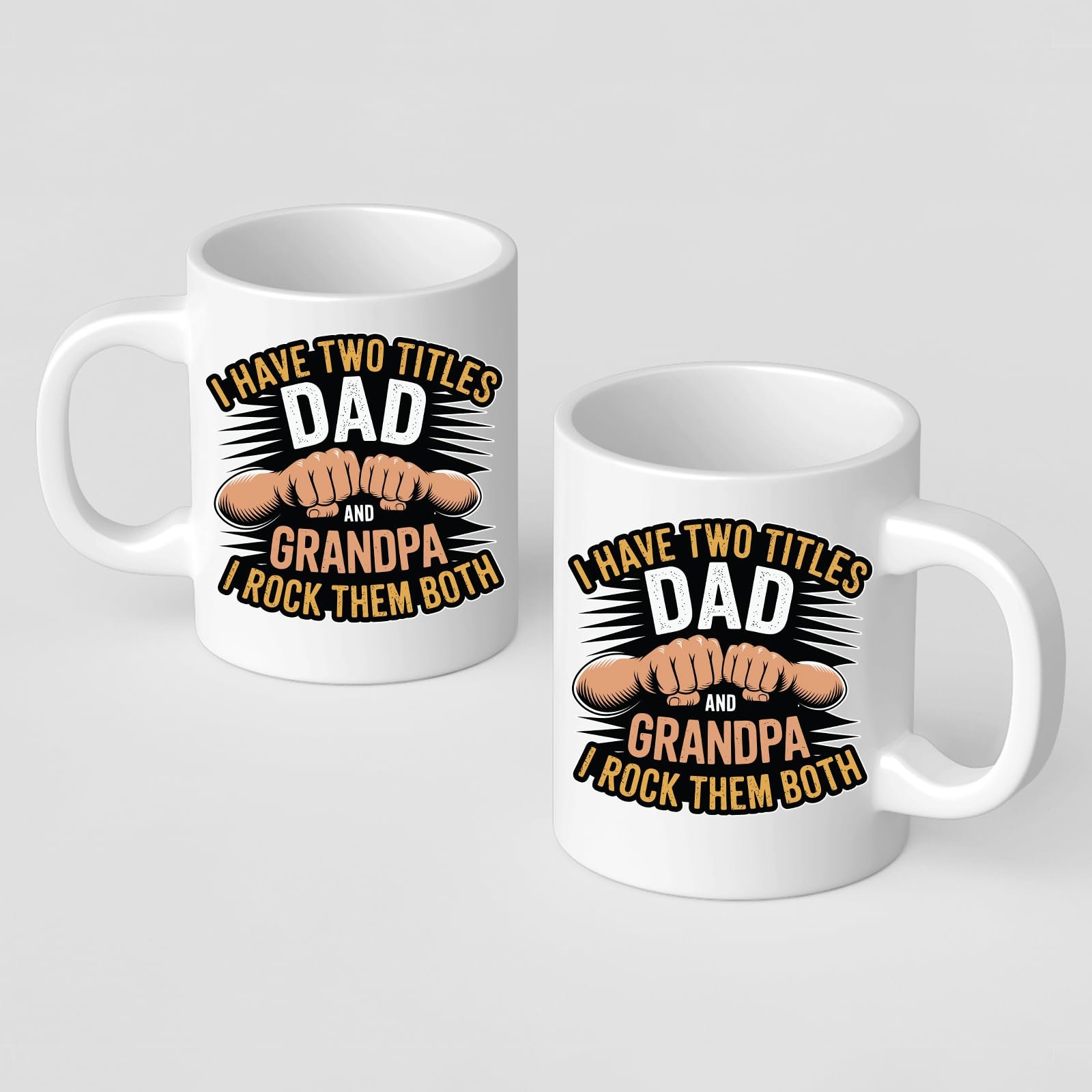 61nkn s1fml.jpg Front and back of the Two Titles Dad and Grandpa mug
