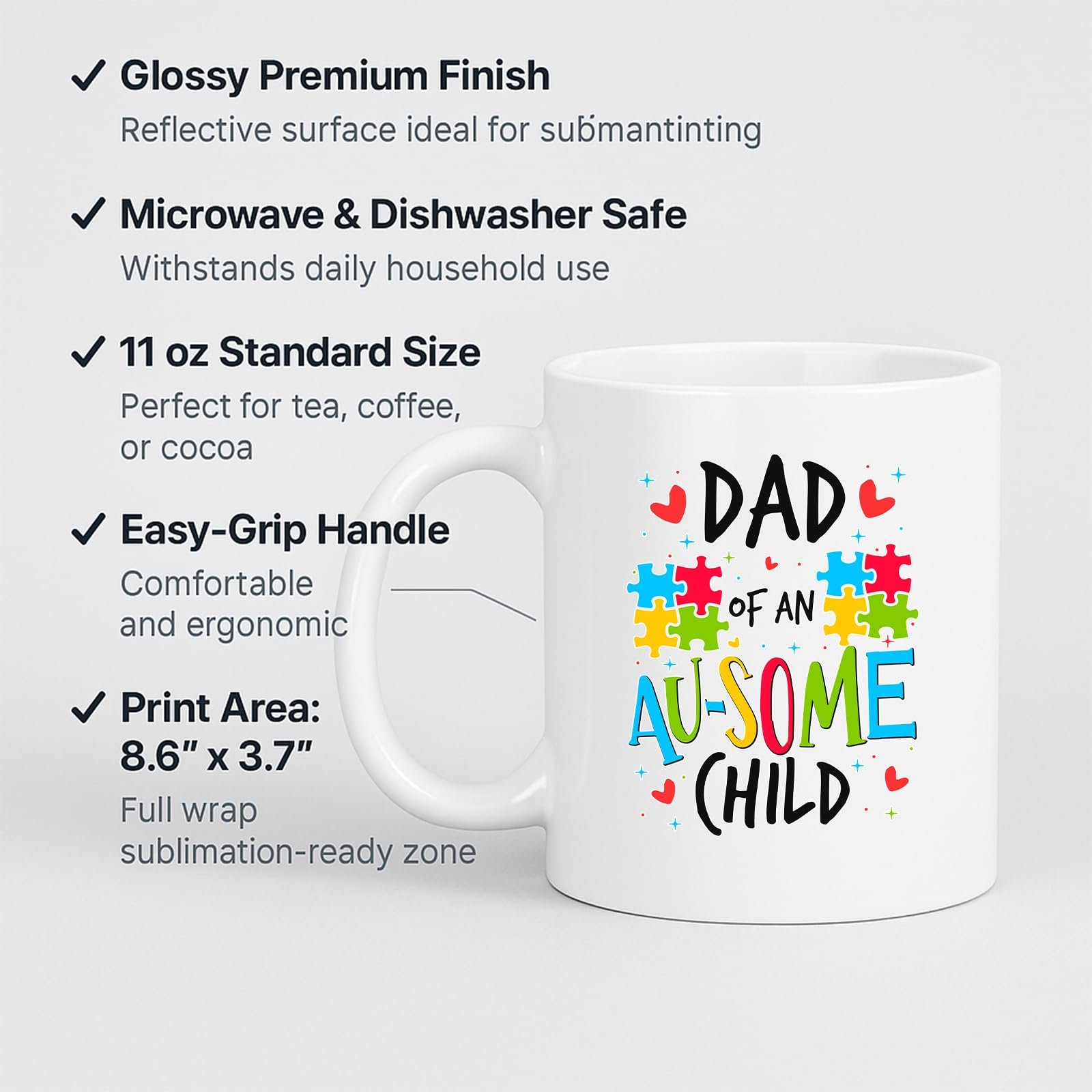 71jrfxfj9ml.jpg Dad of an Au-Some Child Mug – product photo 2