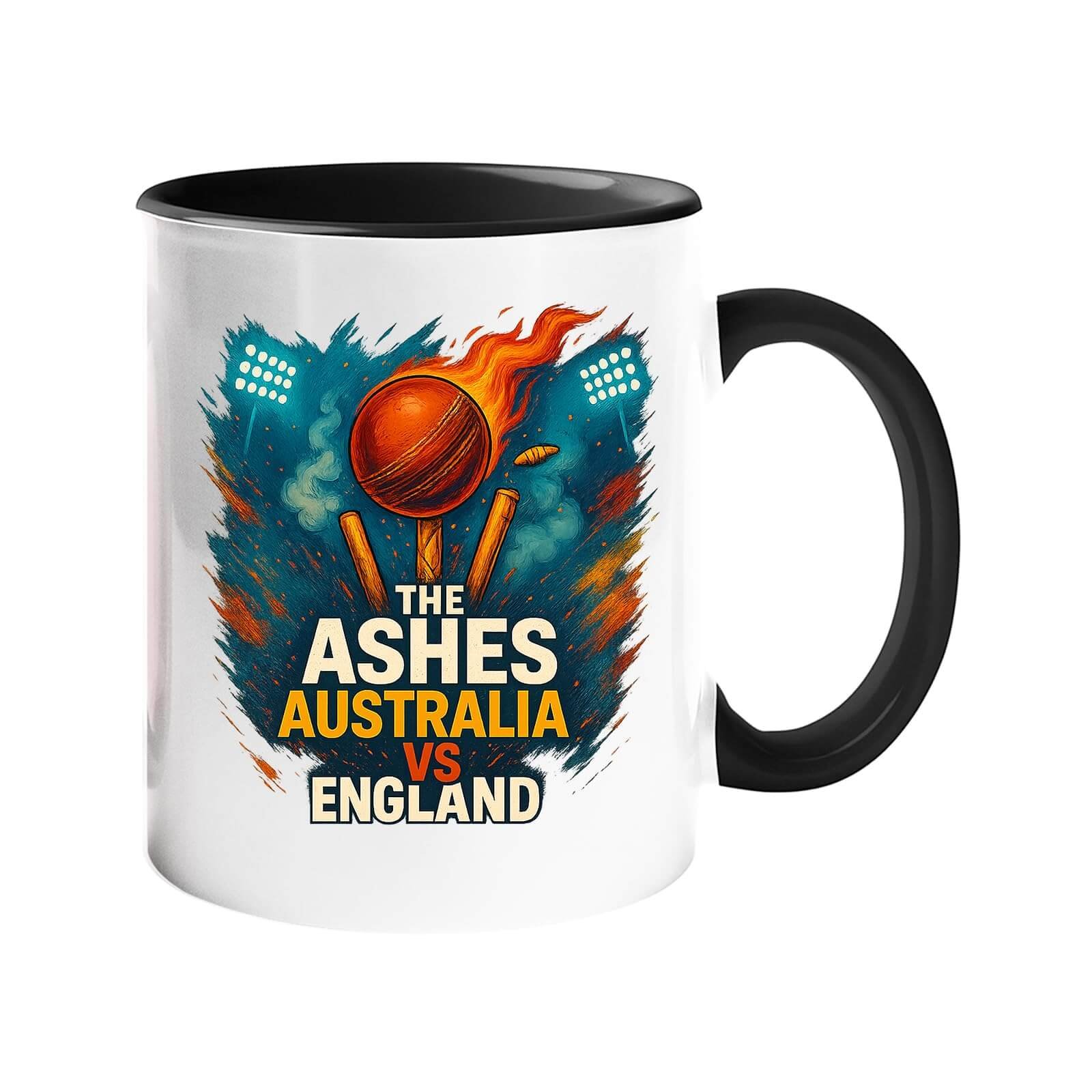 71qike7amil.jpg The Ashes Australia v England Colour Handle Mug – main product photo