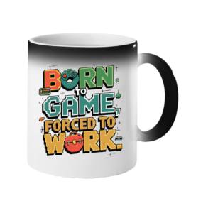 Born to Game Colour Changing Mug – main product photo