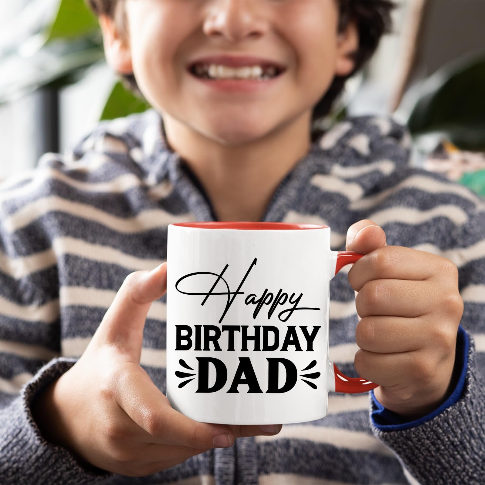 a9a80d9e.jpg Happy Birthday Dad Colour Handle Mug – product photo 5