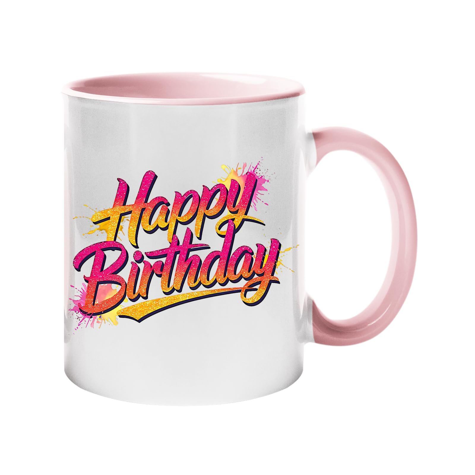 b94812f4.jpg Happy Birthday Colour Handle Mug – product photo 9