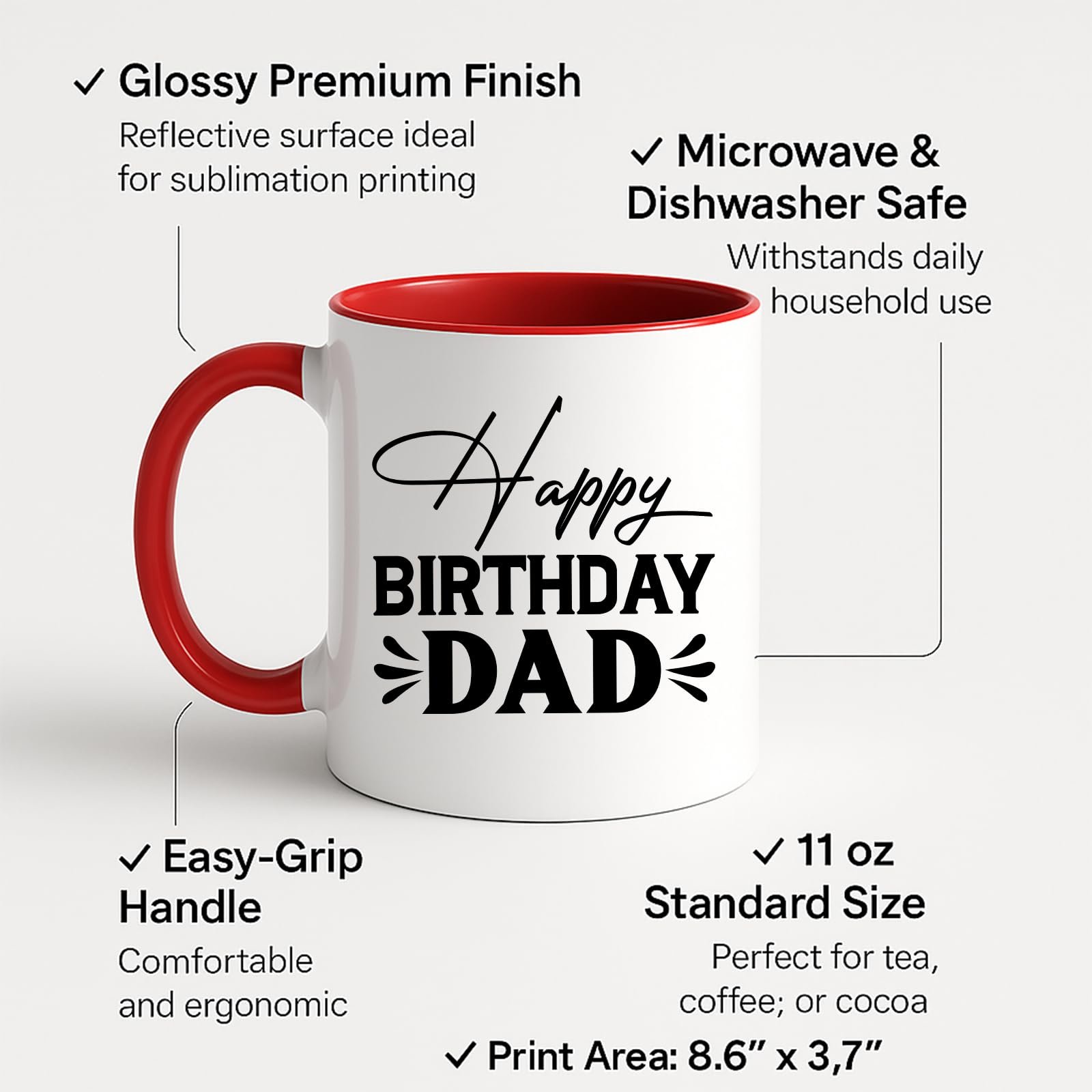 c5822cc1.jpg Happy Birthday Dad Colour Handle Mug – product photo 2