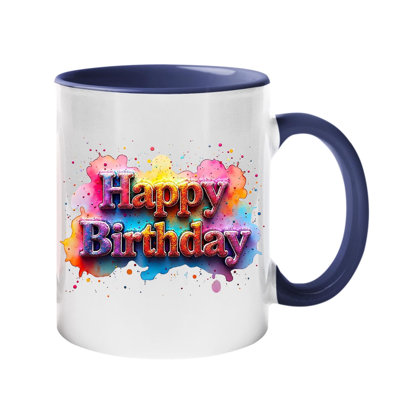 fabc3144.jpg Happy Birthday Colour Handle Mug – product photo 11